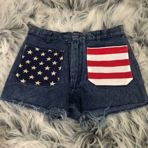 Jean shorts ( never worn)